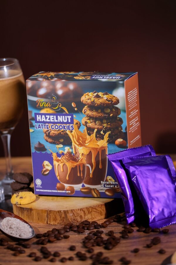 HAZELNUT LATTE COOKIES - LARGE PACK